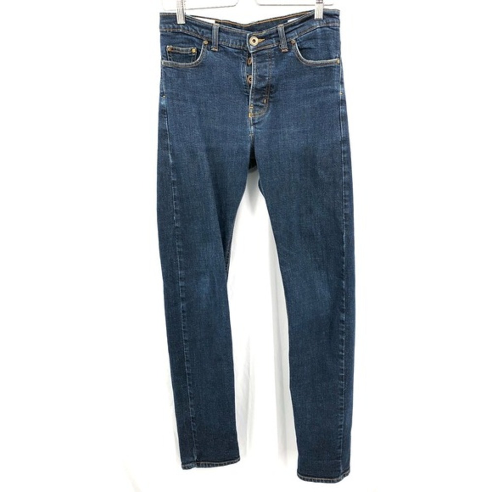 OUTLAND denim Ranger‎ Button-Fly Slim-Fit Tapered Leg Jeans Blue 31 31x33 mens